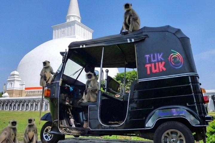 Anuradhapura: Tuk Tuk Tour at Ancient City with Audio Guide - Photo 1 of 12
